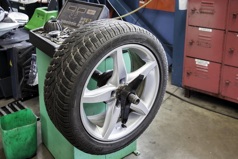 Upcycled Tire Ottoman